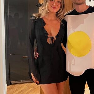 White Fox Boutique Black Mini Dress